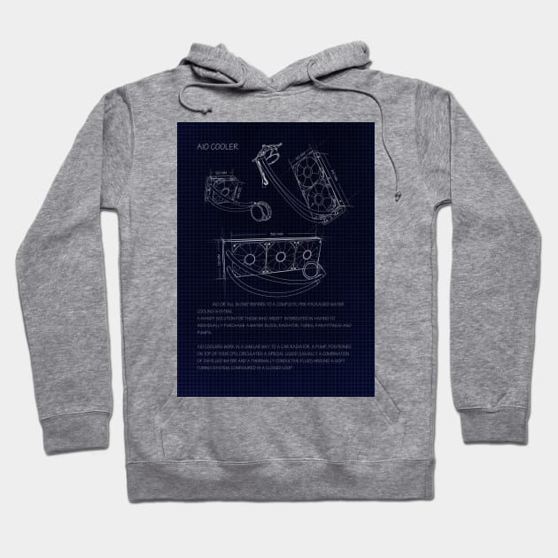 AIO Cooler Hoodie by Naui Kev Art